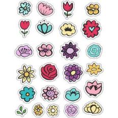 ml floral buds stickers