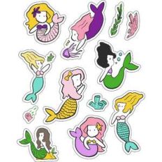 ml mermaids in water stickers