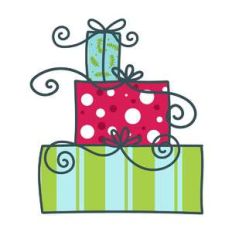 stack of presents