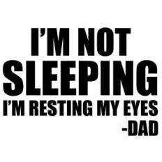 i'm not sleeping