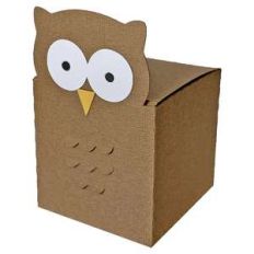 owl peek a boo box