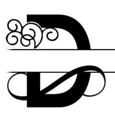 d split letter