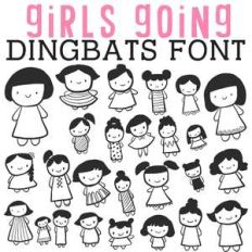 cg girls going dingbats