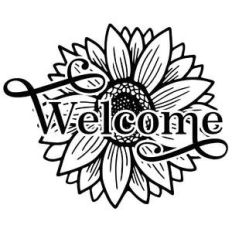 welcome sunflower