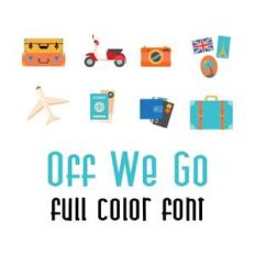 DB off we go full color font