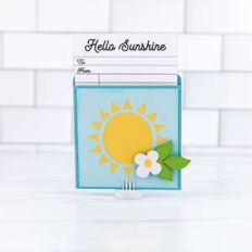 library pocket card sunshine