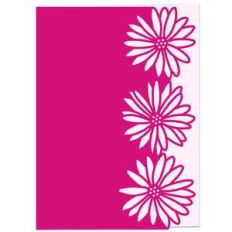summer daisy lace edged card