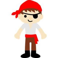 pirate with bandana