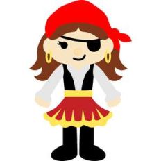 pirate with skirt