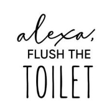 alexa, flush the toilet phrase