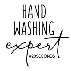hand washing expert phrase