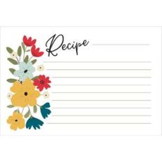 recipe card