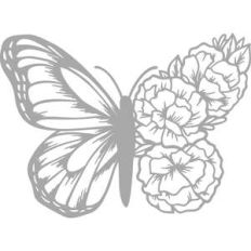 butterfly floral