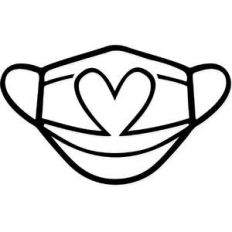 mask heart