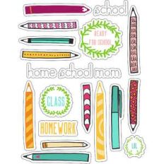 ml school ready pencil stickers