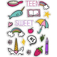 ml teen things stickers