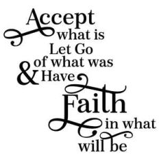 accept what is... quote