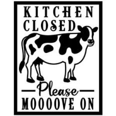 kitchen closed move on