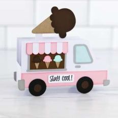 box card ice cream truck