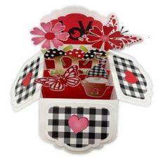 5x7 gnome popup card in a box