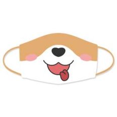 silly dog face mask