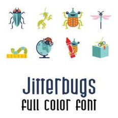 jitterbugs full color font