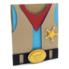 cowboy and cowgirl card