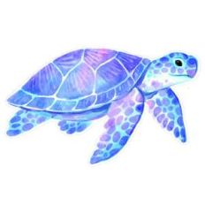seaturtle watercolor printable