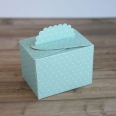 scallop folded flap box