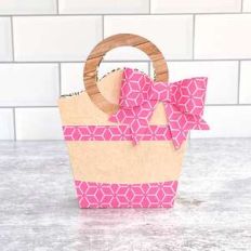 purse with bow