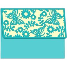 butterfly lace envelope
