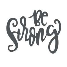 be strong phrase