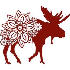 floral moose