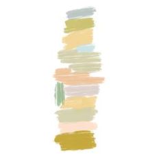 green lined paint-strokes