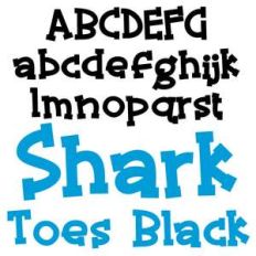 pn shark toes black