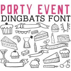 cg party event dingbats