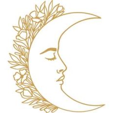 moon floral