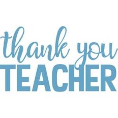 thank you teacher