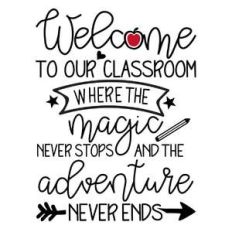 welcome to our classroom