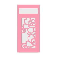 roses sleeve pocket card