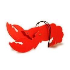 lobster 3d pivot claws ornament