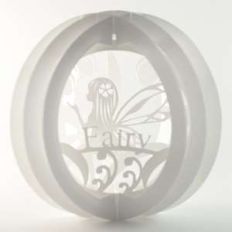 3 layered pop up sphere fairy