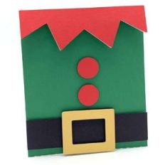 christmas elf card