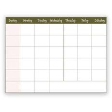 print n cut monthly calendar