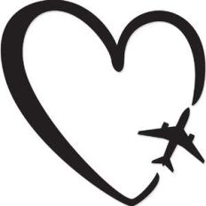 airplane trip love