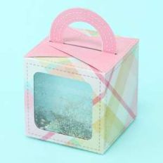 handle box with window - small