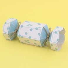 rounded hexagon candy box