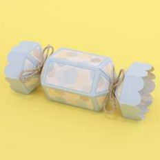 scalloped hexagon candy box