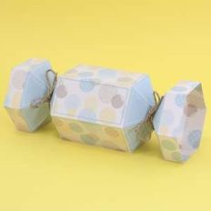 big hexagon candy box