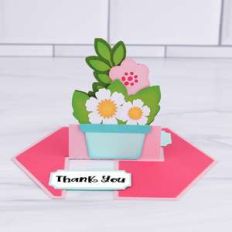 impossible card flowers thank you